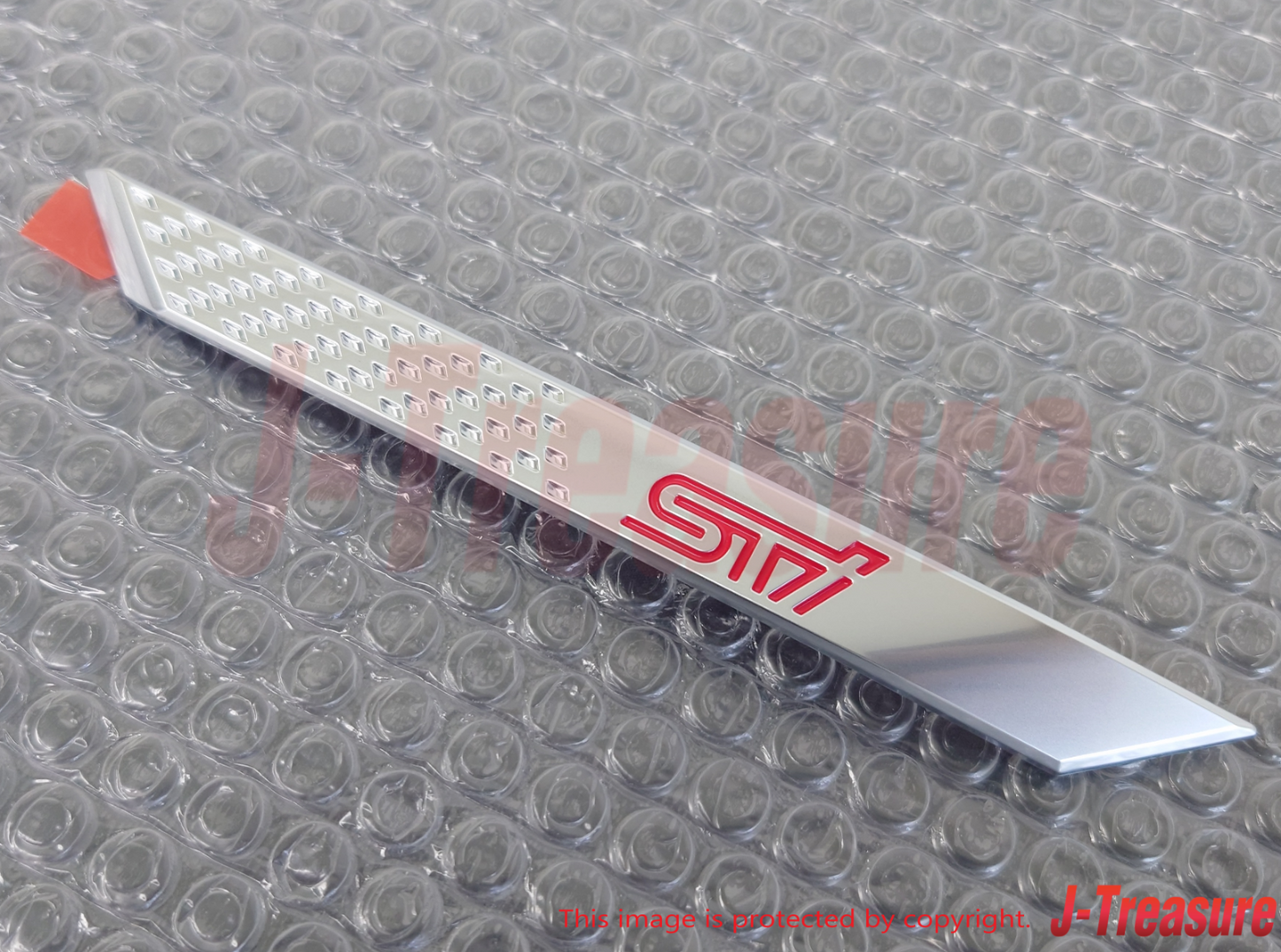 SUBARU BRZ STI SPORTS ZC6 Genuine Fender Silver Garnish Emblem RH & LH Set OEM