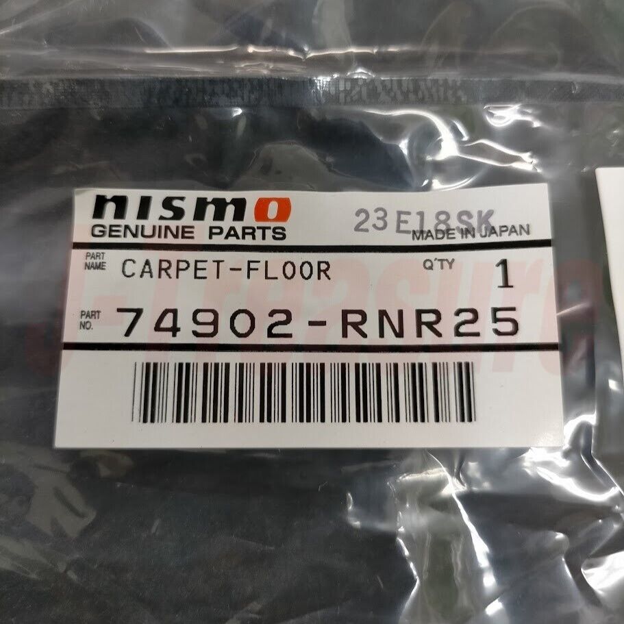 NISSAN SKYLINE GT-R BNR32 Genuine NISMO Floor Mat Set For 4WD 74902RNR25 OEM