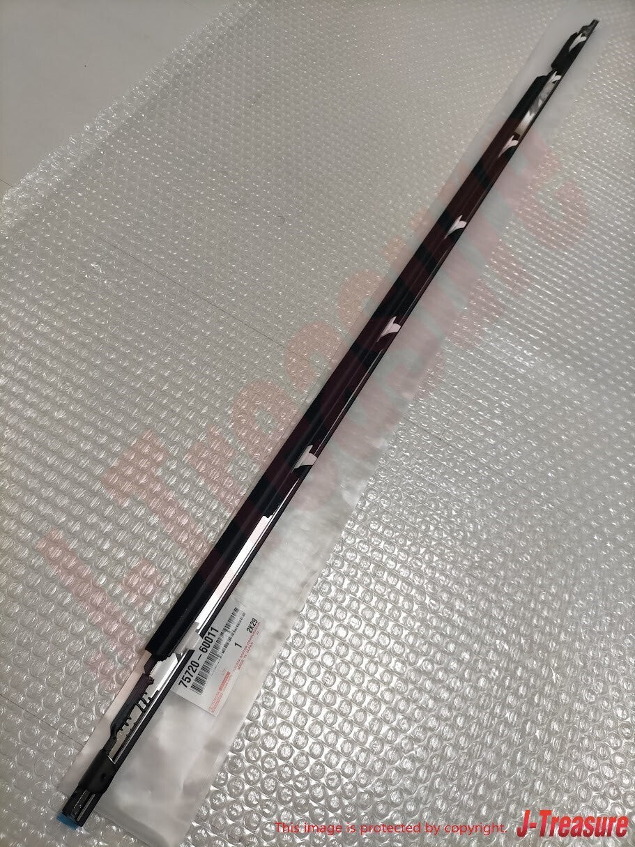 TOYOTA LAND CRUISER 80 LX450 Genuine Front Rear Quarter Moulding Set Chrome OEM