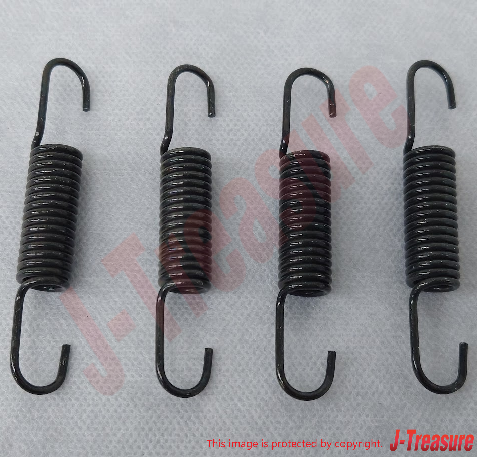 SUZUKI RM250 1976-1981 Genuine Muffler Spring 09443-11002 x4 Set OEM