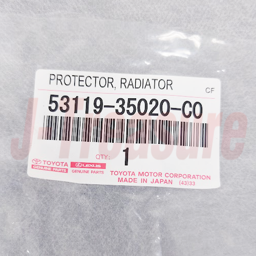 TOYOTA 4RUNNER GRN210 06-09 Genuine Radiator Grille Protector 53119-35020-C0 OEM
