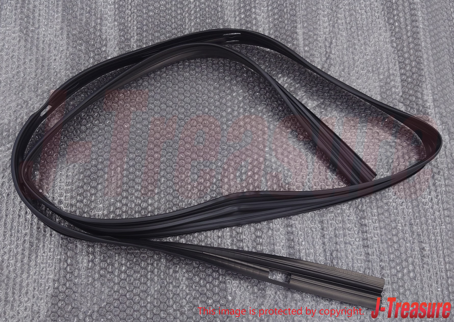 MITSUBISHI DELICA P0#W Genuine Rear Door Window Glass Runchannel RH & LH Set OEM