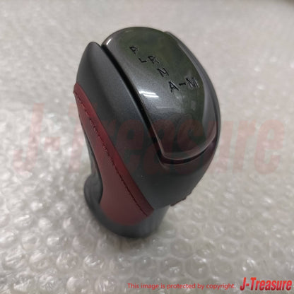 NISSAN GT-R R35 2011-2015 Genuine Shift Knob Red Black Leather 34910-KB60A OEM