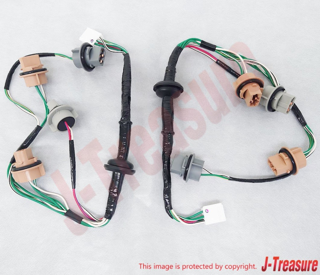 TOYOTA SUPRA JZA80 97-98 Genuine Tail Light Socket Harness 81555-14700 x2 Set