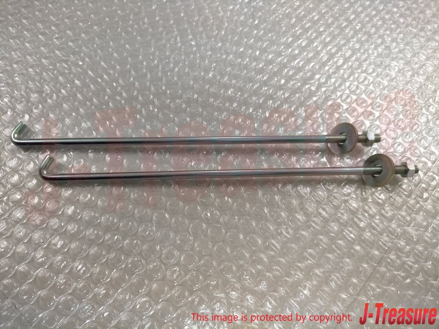 MITSUBISHI LANCER EVO4 CN9A EVO5 EVO6 CP9A Genuine Battery L-Bolt 6x235 Set OEM