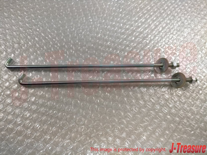 MITSUBISHI LANCER EVO4 CN9A EVO5 EVO6 CP9A Genuine Battery L-Bolt 6x235 Set OEM