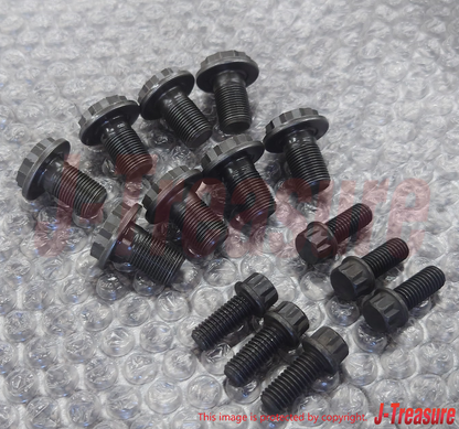 HONDA Genuine Flywheel Pressure Plate Bolt Set 90011-PNA-B00 x8 90034-P10-A01 x6