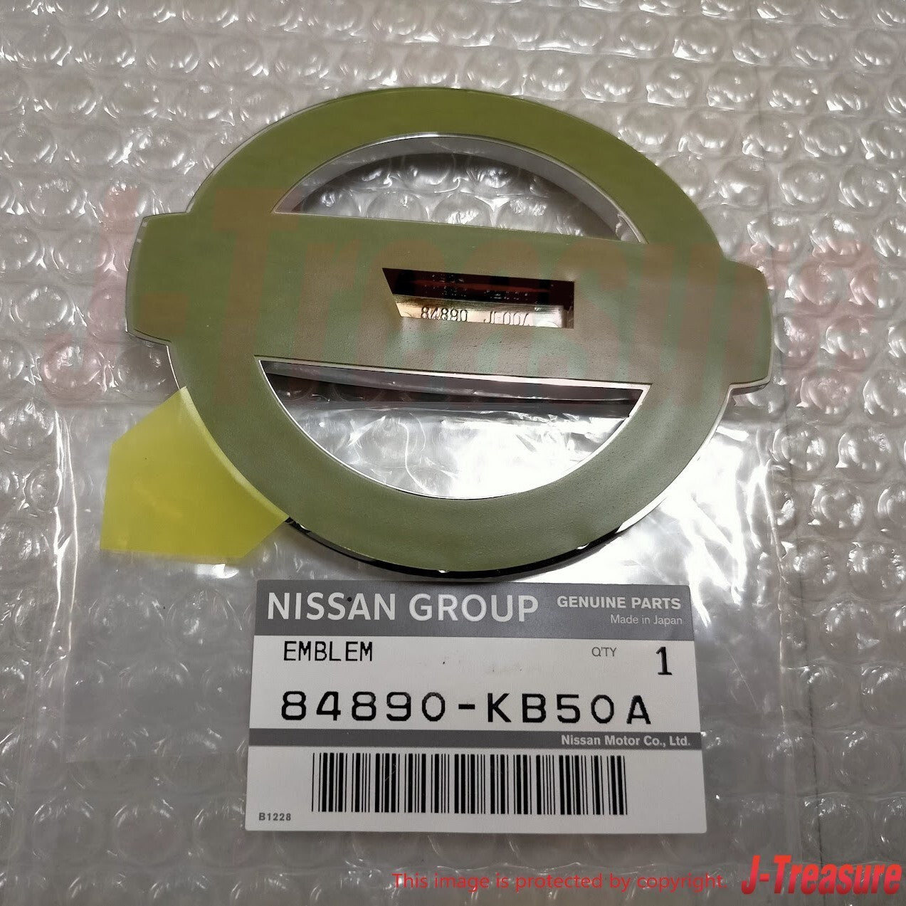 NISSAN GT-R R35 2011-2021 Genuine "NISSAN" & "GTR" Trunk Lid Emblem Set OEM