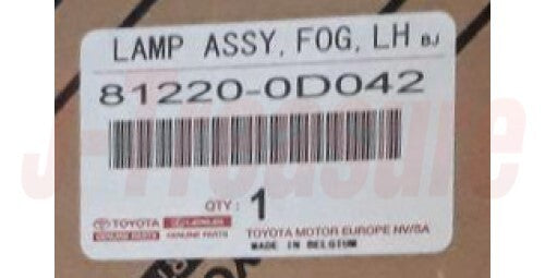 TOYOTA CAMRY ASV40 2010-2011 Genuine Front Fog Lamp Assy Right & Left Set OEM