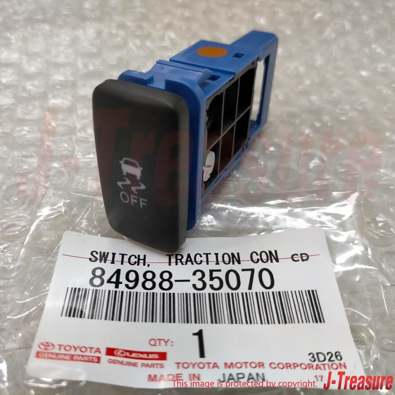 TOYOTA FJ CRUISER 09-14 Genuine Traction Control Switch VSC OFF 84988-35070 OEM
