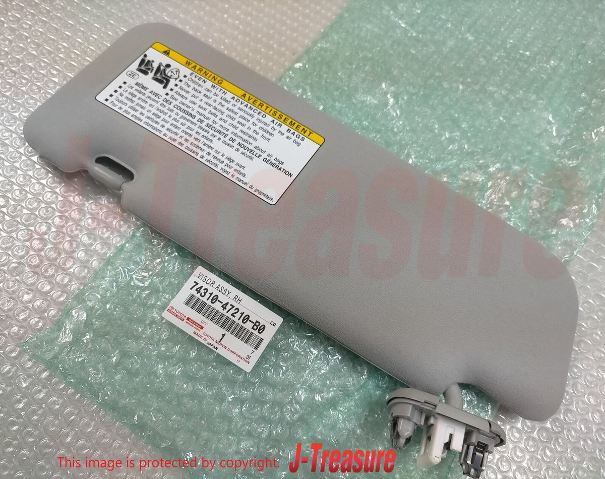 TOYOTA PRIUS ZVW3#L 2010-2015 Genuine Front Visor Assy RH 74310-47210-B0 OEM