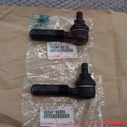 TOYOTA LAND CRUISER FZJ80 1991-1997 LHD Genuine Tie Rod End RH & LH Set OEM