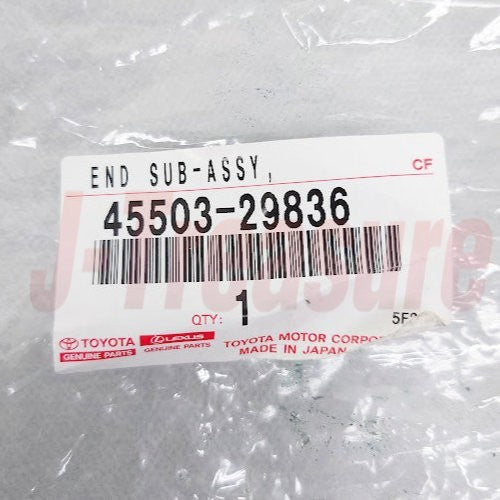 TOYOTA HIACE KDH201 KDH212 Genuine Steering Rack End 45503-29836 x2 set OEM