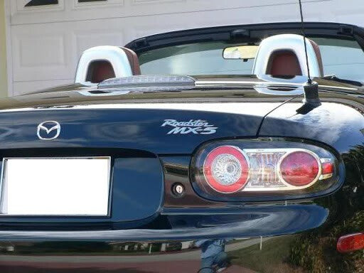 MAZDA MX-5 MX5 MIATA ROADSTER NCEC Genuine Rear Chrome Emblem Ornament Badge OEM