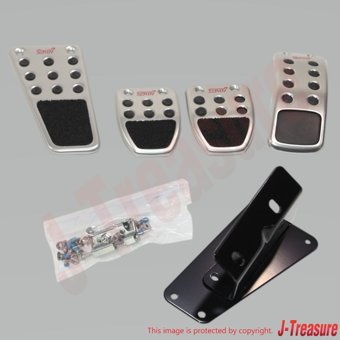 SUBARU IMPREZA 4DOOR 5DOOR GP GJ Genuine Pedal Pad Set (MT) SG317FG011 OEM RHD