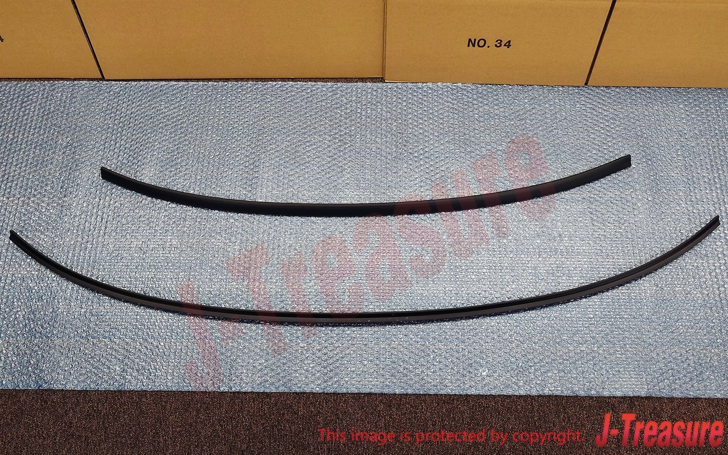 SUBARU IMPREZA GC# 1993-2001 Genuine Rear Window Molding Upper & Lower Set OEM