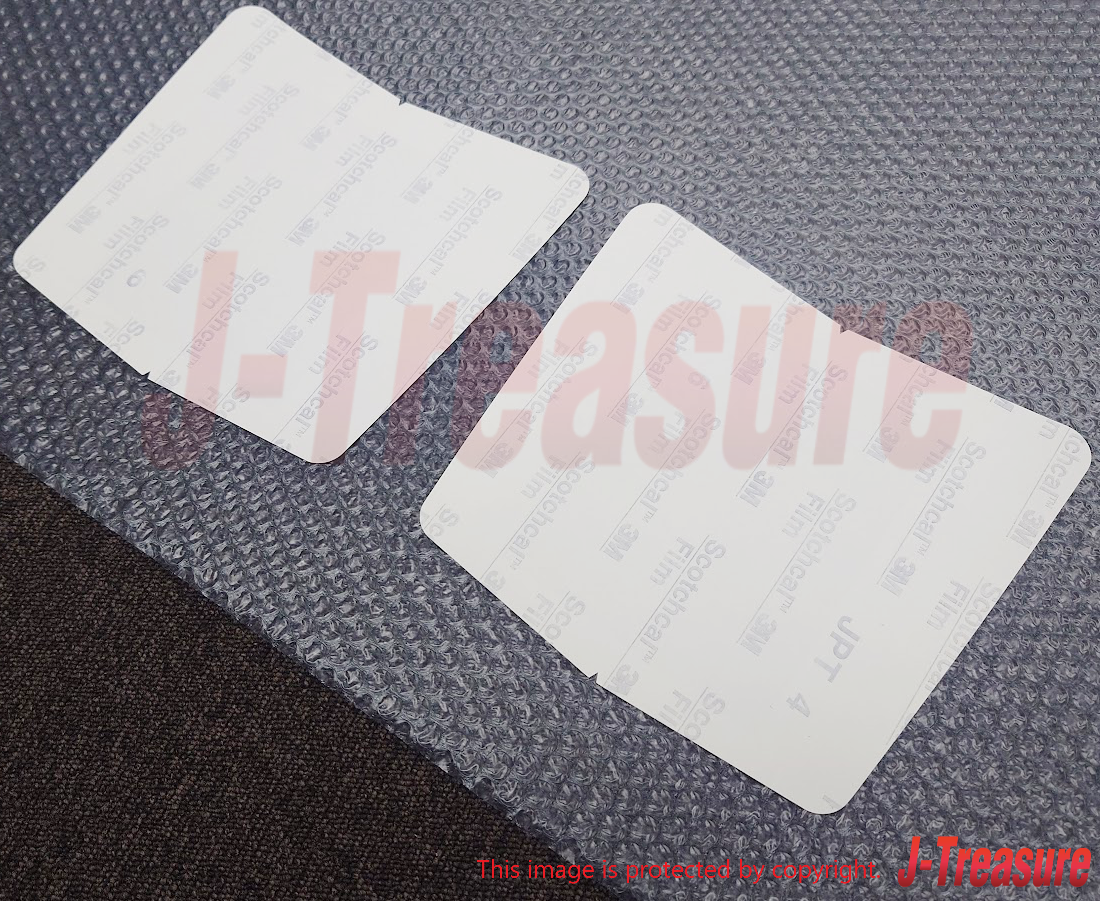 MITSUBISHI LANCER EVO6 TOMMI MAKINEN CP9A Genuine R/W Side Three-Dia Decal 2 Set