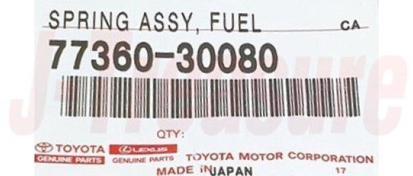 TOYOTA HIGHLANDER GSU55 14-19 Genuine Fuel Filler Opening Lid Spring 77360-30080