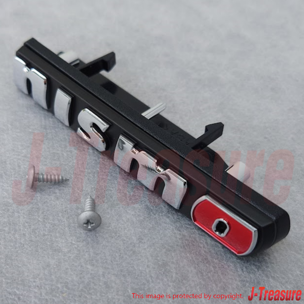 NISSAN GT-R GTR R35 Genuine "nismo" Front Grille Emblem Ornament Screws Set OEM