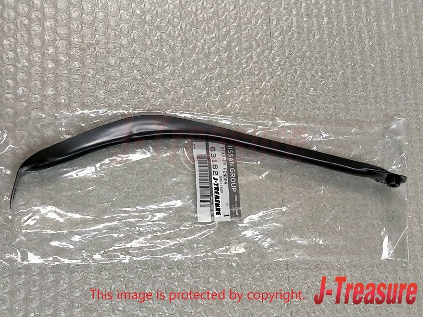 NISSAN 180SX 240SX RPS13 Genuine Front Fender Stay Bracket 2 Set 63182-60F00 OEM