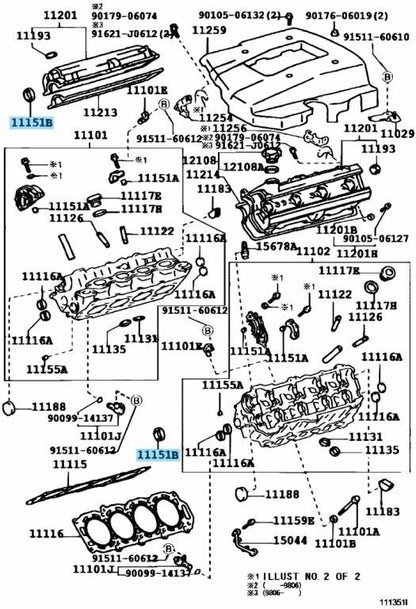 TOYOTA LEXUS Genuine Camshaft Setting Oil Seal 1UZ-FE 2UZ-FE 3UZ-FE OEM Parts