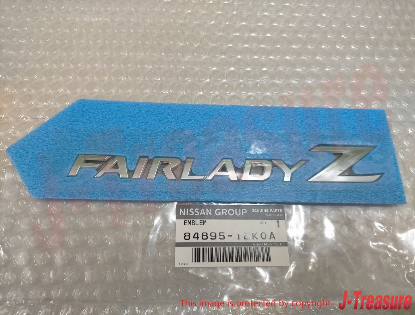NISSAN FAIRLADY Z Z34 09-17 Genuine Trunk Lid Emblem FAIRLADY Z 84895-1EK0A OEM