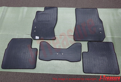 NISSAN SKYLINE GT-R BNR34 Genuine Nismo Floor Mat 5-Piece Set W/NISMO Old Logo
