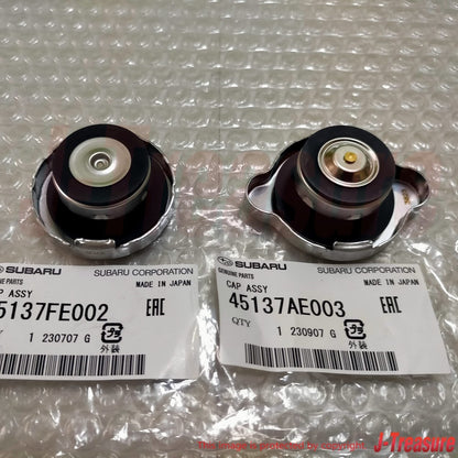 SUBARU WRX STI VAF 2015-2020 Genuine Radiator Cap & Sub-Tank Cap Set OEM