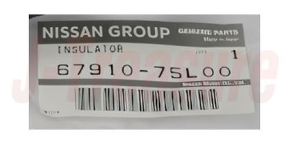 NISSAN SKYLINE HCR32 89-94 Genuine Jacket Tube Bracket Insulator 67910-75L00 OEM