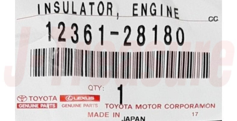 TOYOTA ALPHARD ANH1# Genuine Front Engine Mounting Insulator 12361-28180 OEM