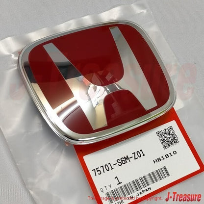HONDA INTEGRA DC5 TYPE-R 02-06 Genuine Rear Red Emblem Badge 75701-S6M-Z01 OEM