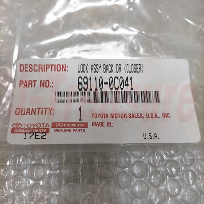 TOYOTA SEQUOIA 2008-2021 Genuine Back Door Tailgate Lock W/Power 69110-0C041 OEM