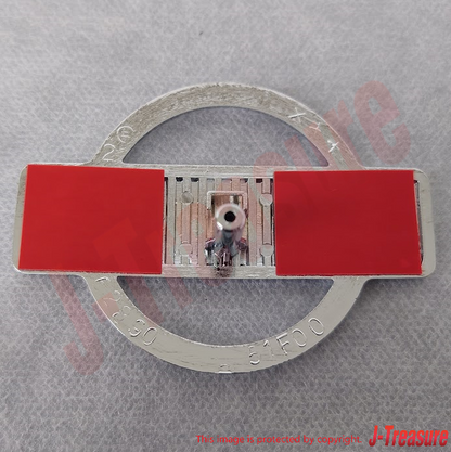 NISSAN 180SX 240SX RPS13 Genuine Front "NISSAN" Emblem Badge 62890-51F00 OEM