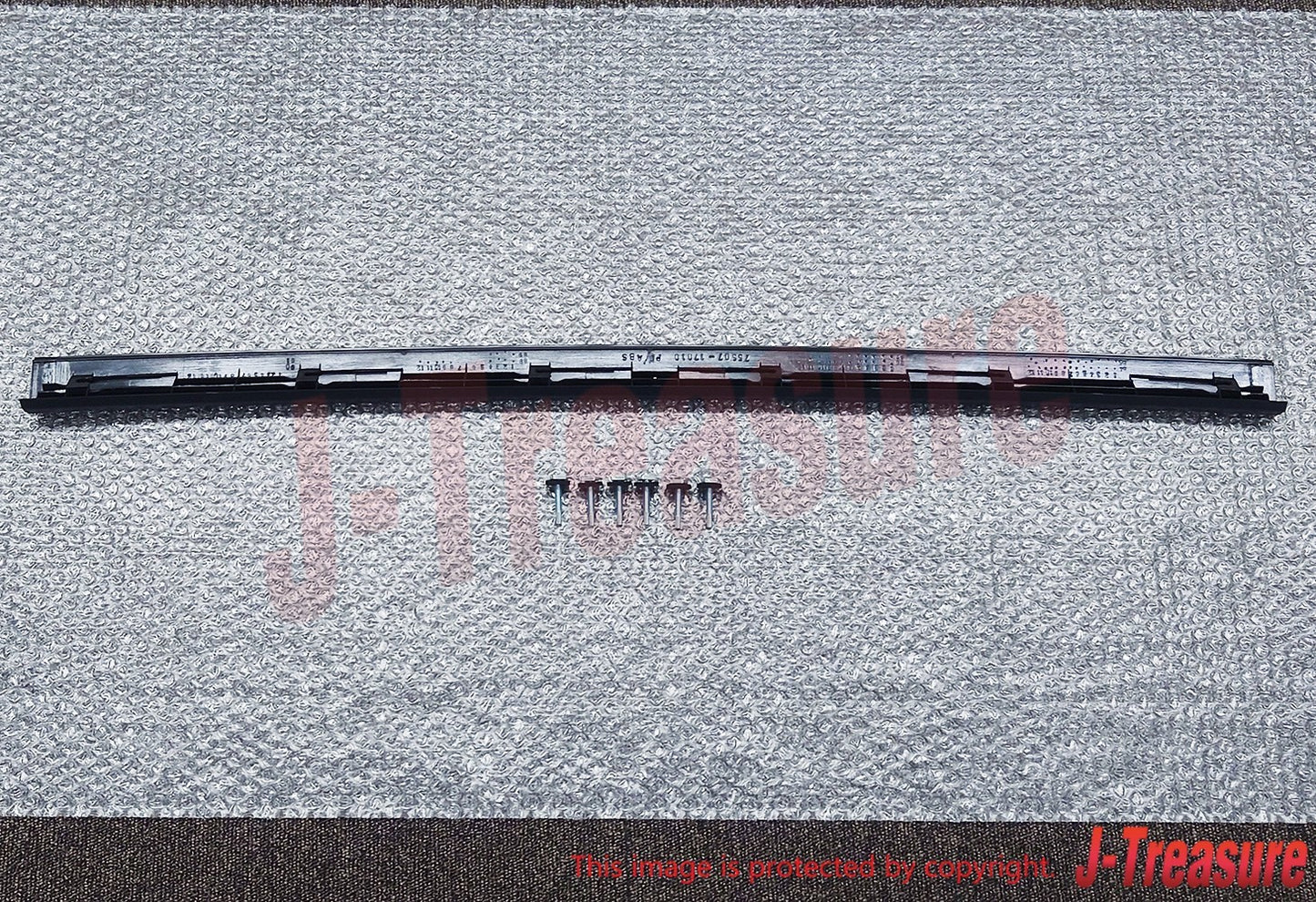 TOYOTA MR2 AW11 85-89 Genuine Back Window Outside Molding Upper 75507-17010 OEM