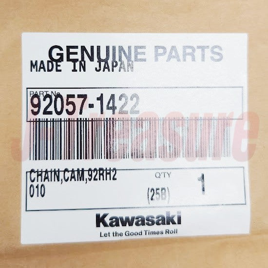 KAWASAKI VULCAN 1500 CLASSIC VN1500 96-08 Genuine Cam Chain 92RH2010 92057-1422