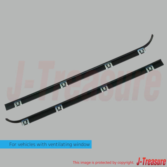 TOYOTA LAND CRUISER FJ40 '81-83 Genuine Fr/Door Glass W/strip Outer RH & LH Set