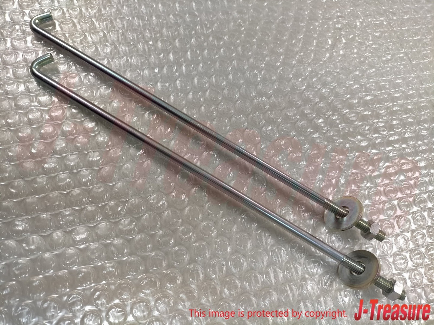 MITSUBISHI LANCER EVO4 CN9A EVO5 EVO6 CP9A Genuine Battery L-Bolt 6x235 Set OEM