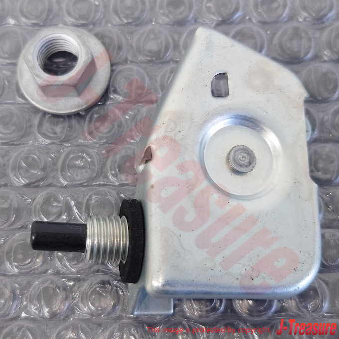 TOYOTA SUPRA 89-92 MA70 Genuine Fuel Filler Opening Lid Lock & Nut set OEM