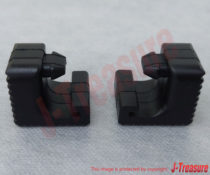 HONDA ODYSSEY 99-10 Genuine Slide Door Upper Rail Stopper 72557-S0X-A00 x2 Set