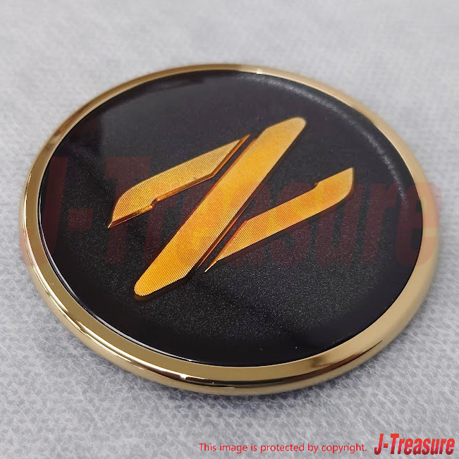 NISSAN FAIRLADY Z 300ZX Z32 93-98 Genuine Front Gold-Black Emblem 62889-46P00