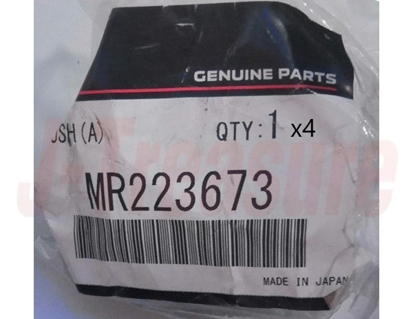 MITSUBISHI DIAMANTE F38A '97-05 Genuine Rear Axle Bushing MR223673 x4 Set OEM