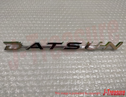 NISSAN DUTSUN 510 Genuine Front Fender Emblem RH & LH Set 63806-21300 x2 OEM