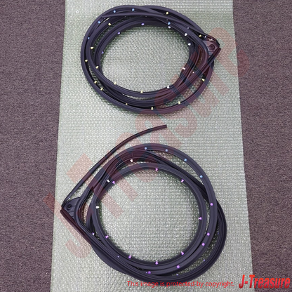 MITSUBISHI LANCER EVO 10 08-15 Genuine RR Door Opening Otr Weatherstrip RH & LH