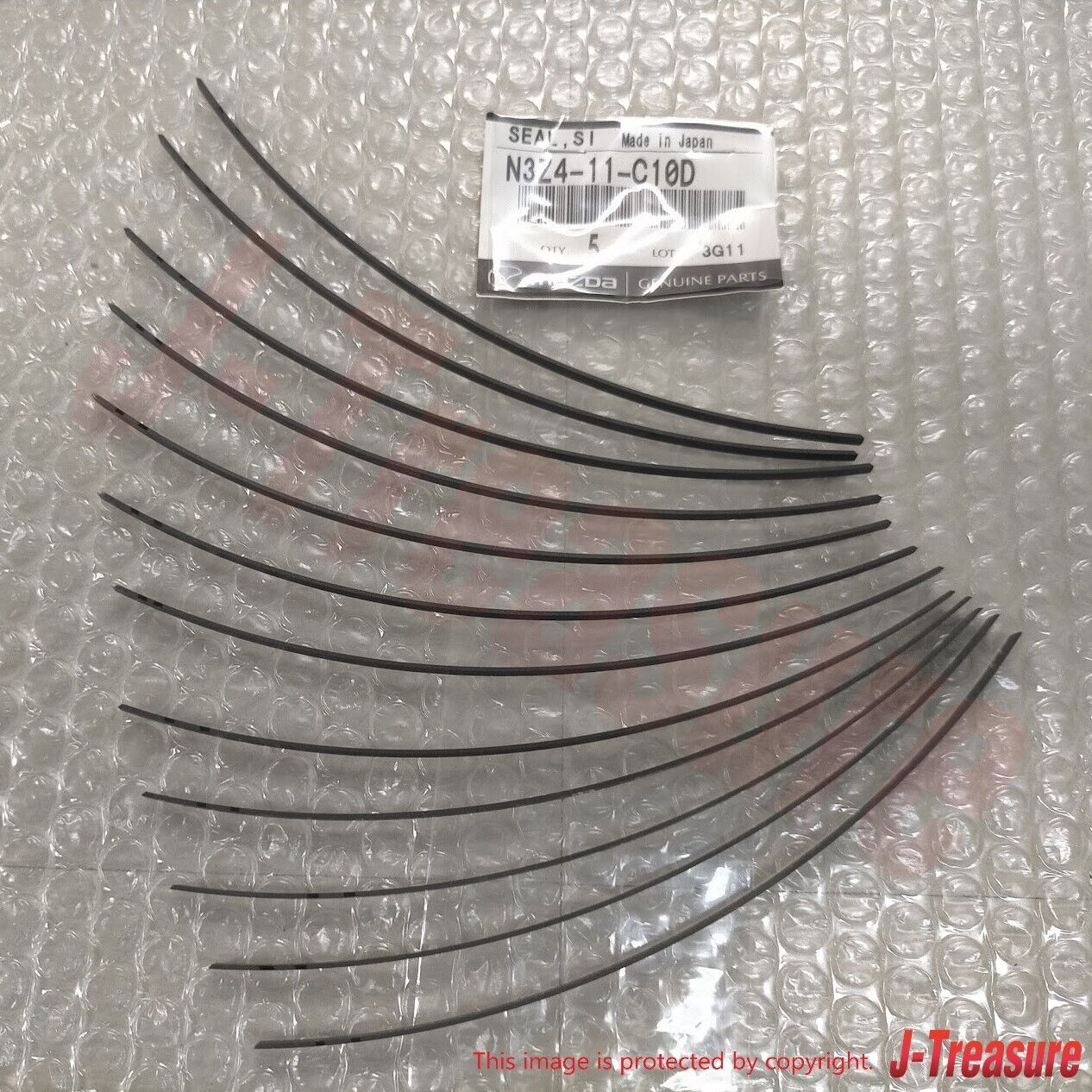 MAZDA RX-8 SE3P 03-11 Genuine Rotary Engine Side Seal N3Z4-11-C10D x12 Set OEM