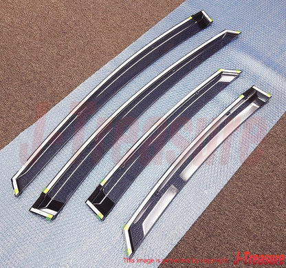 TOYOTA PRIUS ZVW30 2009-2015 Genuine Side Visor Basic Rain Guard 08611-47030 OEM