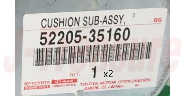 TOYOTA LAND CRUISER PRADO GRJ120 03-09 Genuine No.3 Up & Low Mounting RL set