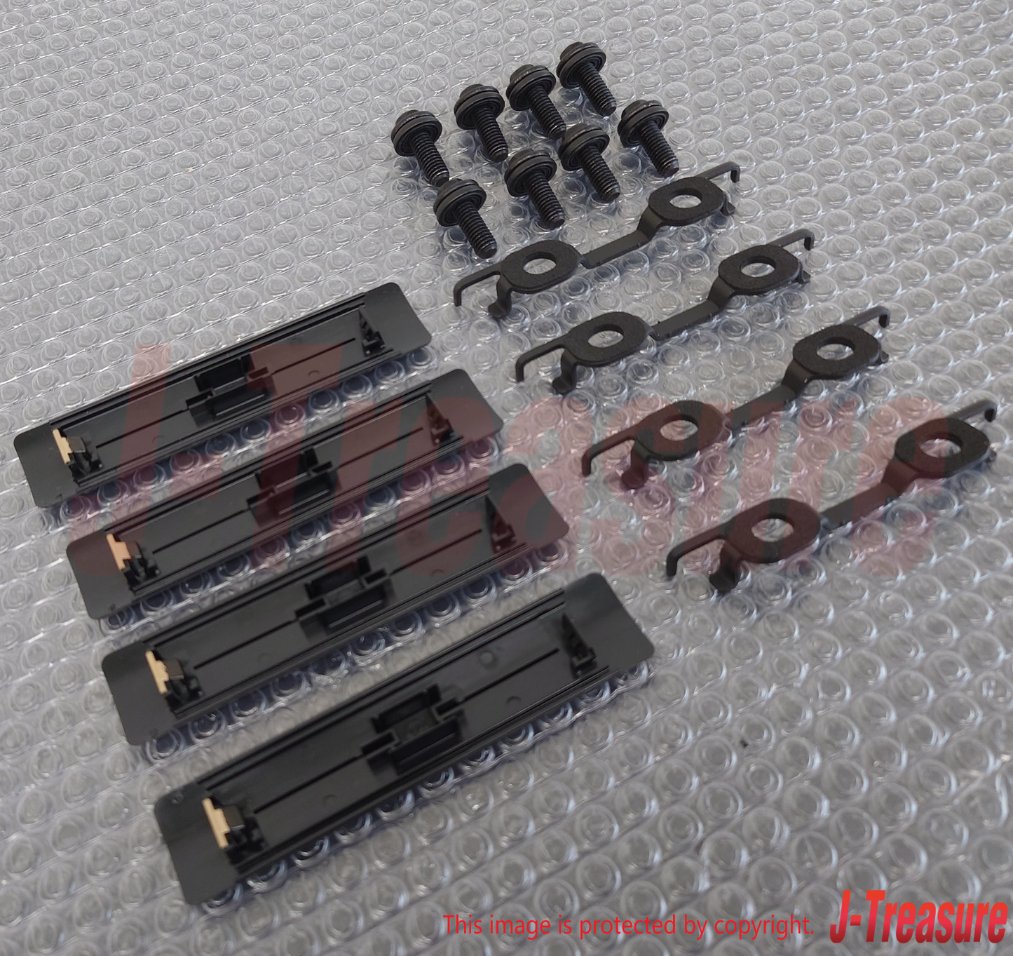 TOYOTA RAV4 ASA3# 09-18 Genuine Roof Drip S/Moulding Cover & Bracket & Bolt Set