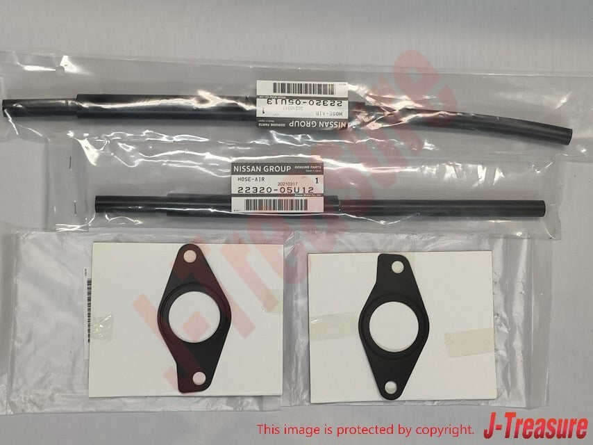 NISSAN SKYLINE R32 GT-R BNR32 Genuine Blow-off Valve Gasket Tube Repair Set OEM