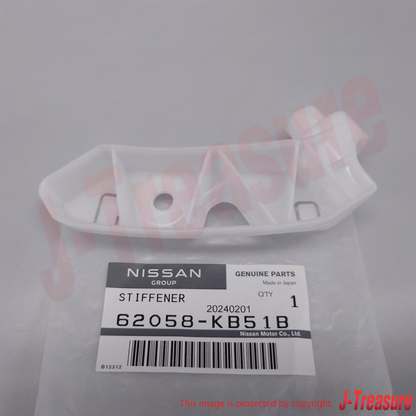 NISSAN GT-R R35 11-21 23-24 Genuine Front Bumper Side Stiffener RH & LH Set OEM
