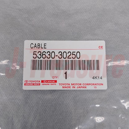 TOYOTA LEXUS GS300 GS400 98-05 Genuine Hood Lock Control Cable 53630-30250 OEM